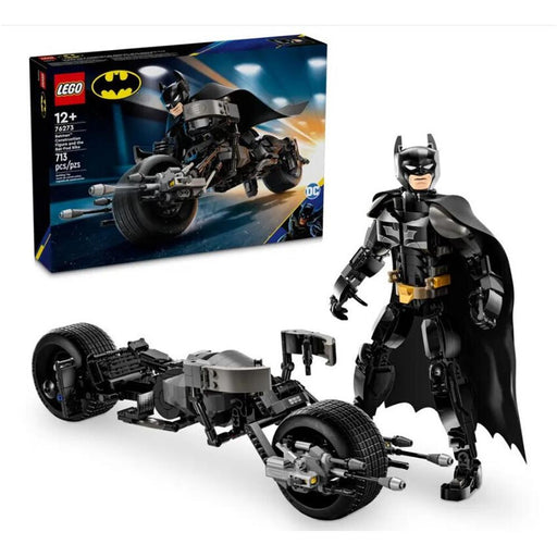 LEGO® DC Batman™: Batman Construction Figure &amp; the Bat-Pod Bike (76273)-0