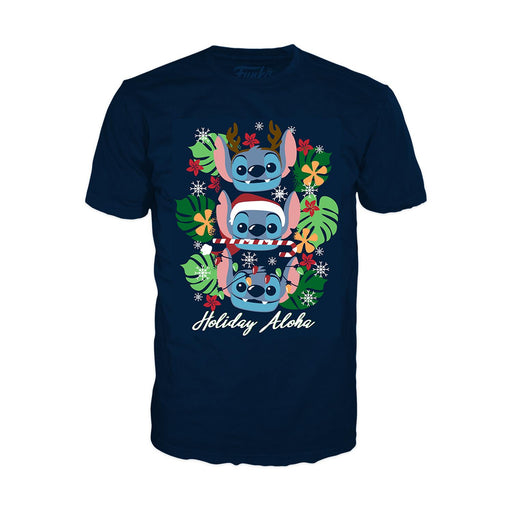 Funko Tee Disney_ Stitch - Holiday Stitch T-Shirt (M)-0