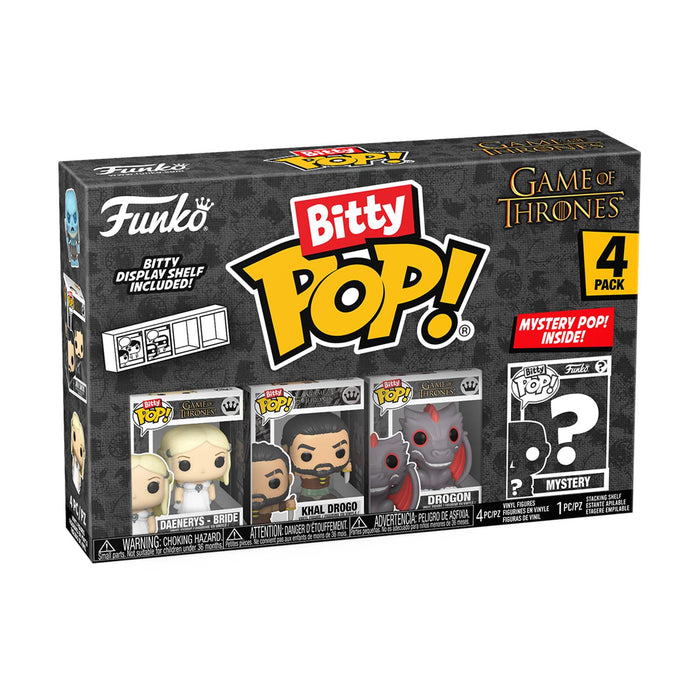 Funko Bitty Pop! 4-Pack: Game of Thrones - Khaleesi Vinyl Figures-2