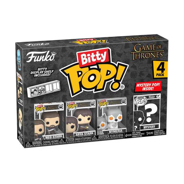 Funko Bitty Pop! 4-Pack: Game of Thrones - Ned Stark Vinyl Figures-2
