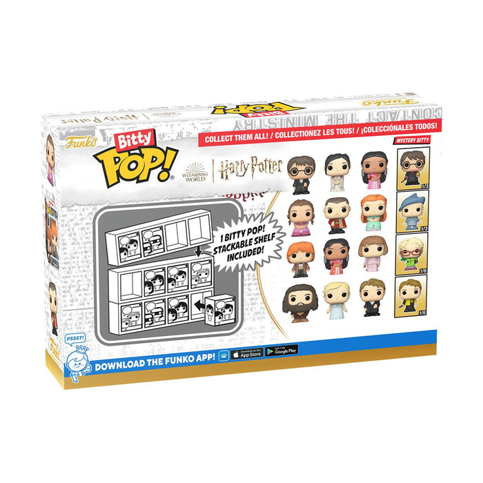 Funko Bitty Pop! 4-Pack: Harry Potter Goblet of Fire - Harry Potter, Cho Chang, Parvati Patil, Mystery Pop! Vinyl Figures-1