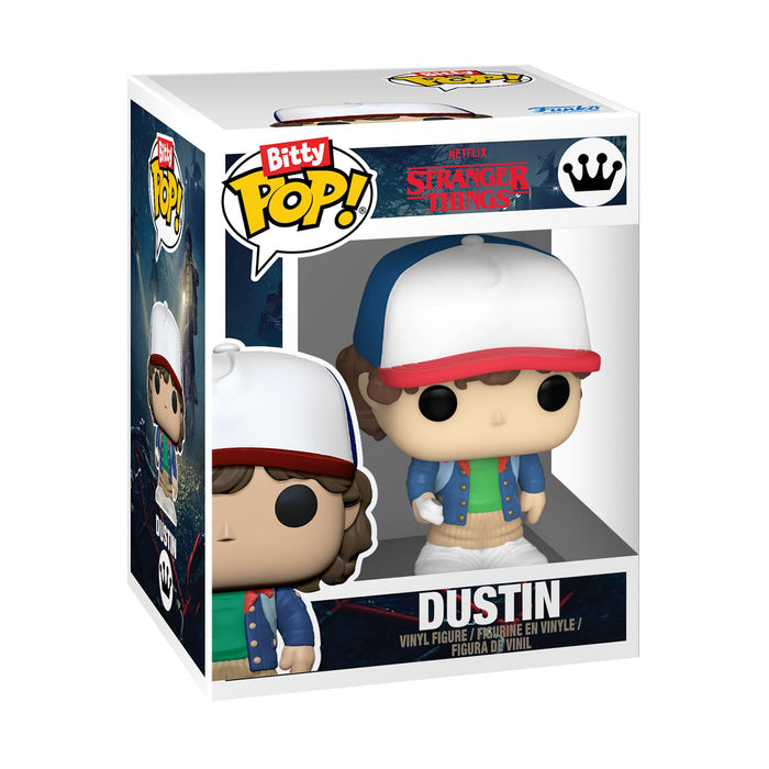 Funko Bitty Pop! 4-Pack: Stranger Things - Dustin, Lucas, Eleven (with Electrodes), Mystery Pop! Vinyl Figures-1