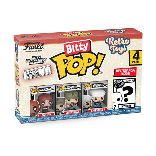 Funko Bitty Pop! 4-Pack: Retro Toys_ GI Joe Vinyl Figures-0