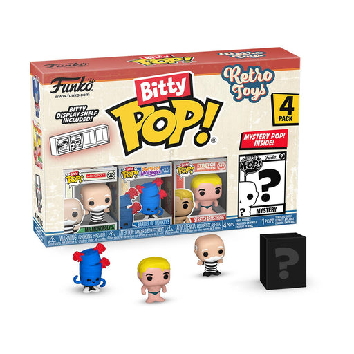 Funko Bitty Pop! 4-Pack: Retro Toys_ Mr. Monopoly Vinyl Figures-0
