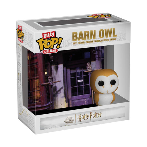 Funko Bitty Pop! Deluxe: Harry Potter Wizarding World - Barn Owl (Owl Emporium) Vinyl Figure-0