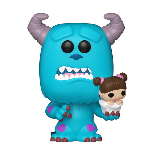 Funko Bitty Pop! Deluxe_ Disney Monsters - Sulley with Boo Vinyl Figures-0