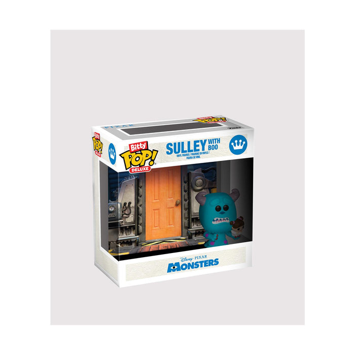 Funko Bitty Pop! Deluxe_ Disney Monsters - Sulley with Boo Vinyl Figures-1