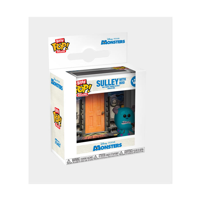 Funko Bitty Pop! Deluxe_ Disney Monsters - Sulley with Boo Vinyl Figures-2