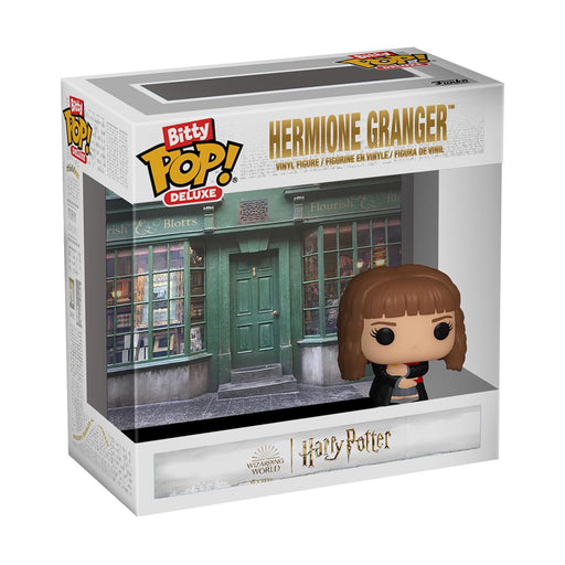 Funko Bitty Pop! Deluxe: Harry Potter Wizarding World - Hermione Granger (Flourish &amp; Blotts) Vinyl Figure-0