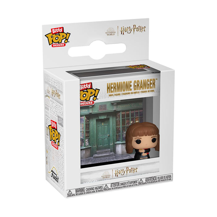Funko Bitty Pop! Deluxe: Harry Potter Wizarding World - Hermione Granger (Flourish &amp; Blotts) Vinyl Figure-1