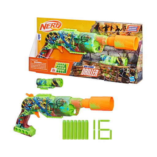 Hasbro Nerf_ Zombie - Driller (F8960)-0