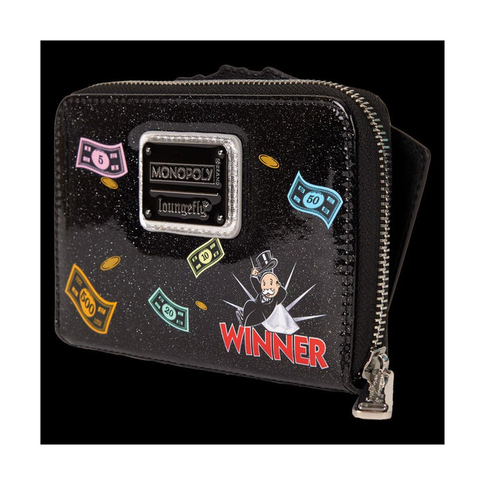 Loungefly Hasbro_ Monopoly Money Zip Around Wallet (HASWA0001)-1