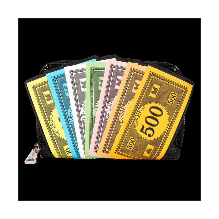 Loungefly Hasbro_ Monopoly Money Zip Around Wallet (HASWA0001)-2