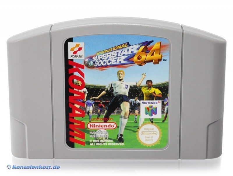 International Superstar Soccer 64 (USATO) (con imballo originale) - N64 (RESTART)
