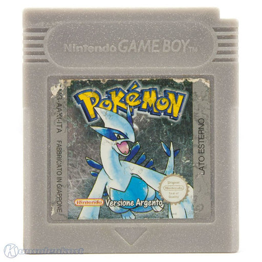 GameBoy Color - Pokemon Silberne Edition / Versione Argento (mit neuer Batterie) (ITA Version) (Modul) (gebraucht)