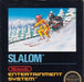 Slalom Nintendo NES PAL-B: Modulo Gioco Sci Alpino Classico Usato Perfetto