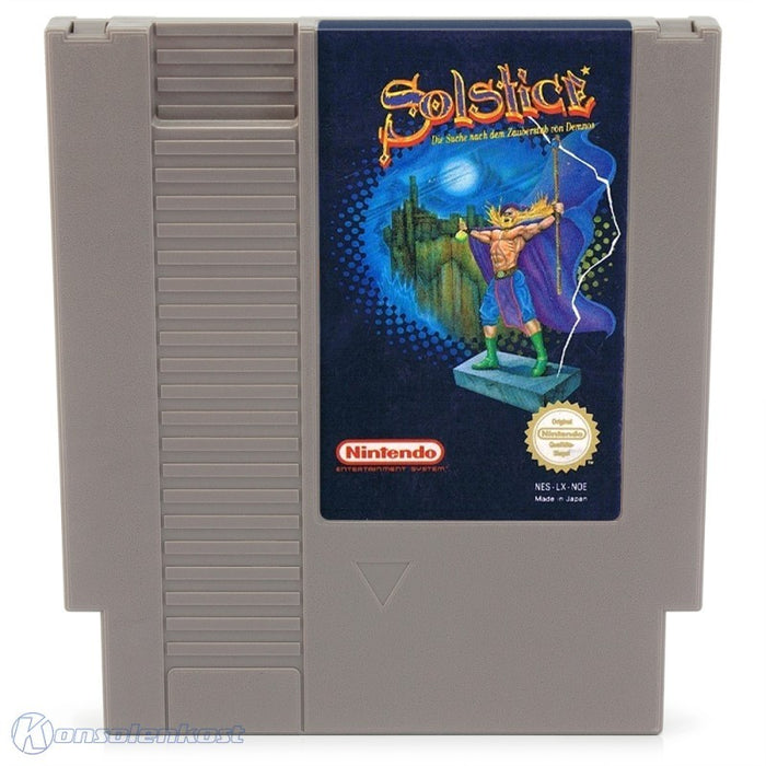 Solstice: The Quest for the Staff of Demnos [solo cartuccia] (USATO) - Nintendo NES (RESTART)