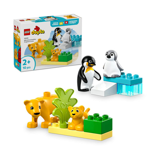 LEGO® DUPLO®: Wild Animal Families_ Penguins &amp; Lions (10442)-0
