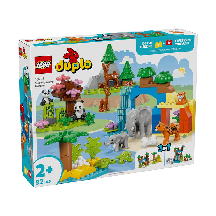 LEGO® DUPLO® Town_  3in1 Wild Animal Families (10446)-1