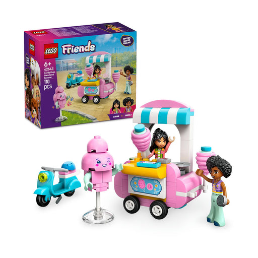 LEGO® Friends_ Cotton Candy Stand and Scooter (42643)-0