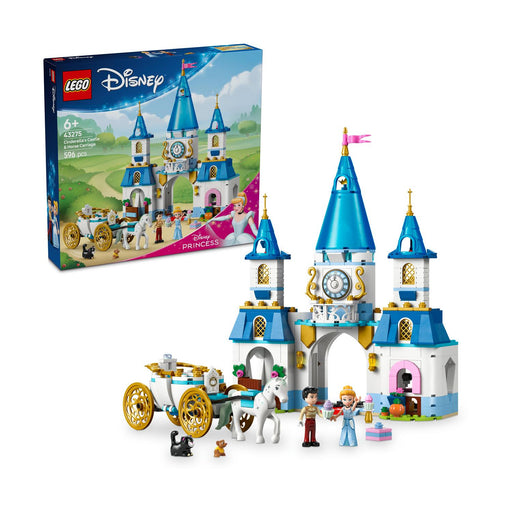 LEGO® Disney Princess_ Cinderella’s Castle &amp; Horse Carriage (43275)-0