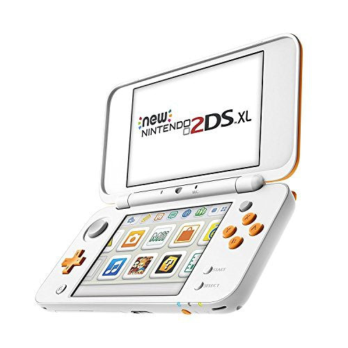 New Console 2DS XL #bianca/arancione + alimentatore (USATA) - (RESTART)
