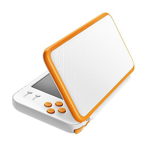 New Console 2DS XL #bianca/arancione + alimentatore (USATA) - (RESTART)