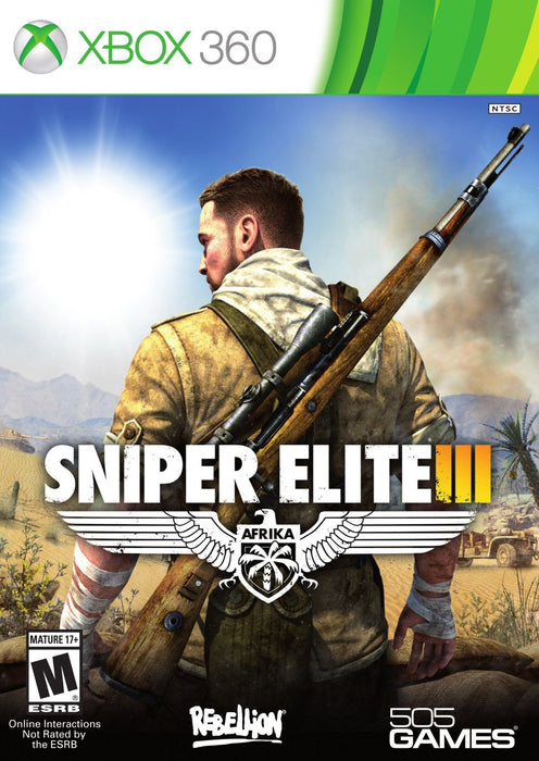 Sniper Elite III cover Xbox 360