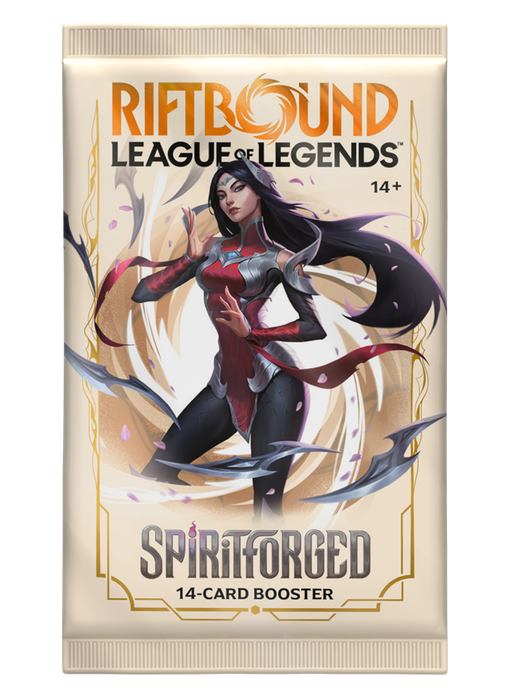 Riftbound League of Legends TCG Spiritforged Pacchetto Booster EN