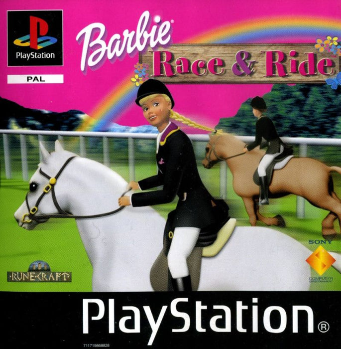Barbie Race & Ride - PS1 (Usato)