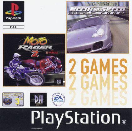 2 Games - Need for Speed Porsche 2000 - Moto Racer 2 - PS1 (Usato)