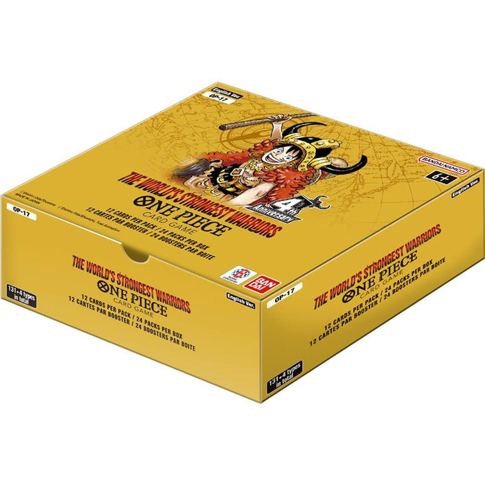 Bandai One Piece ENG Card Game OP-17 Box 24 Buste - EN