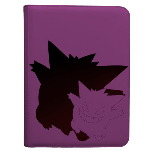 16607 - ALBUM 9 TASCHE PRO-BINDER ZIPPERED - POKEMON - GENGAR