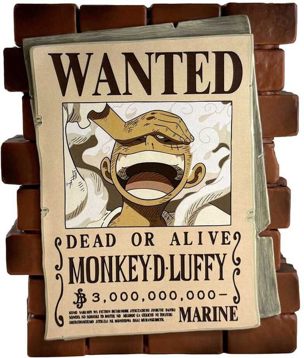 PLASTOY Salvadanaio One Piece Monkey D.Luffy Wanted