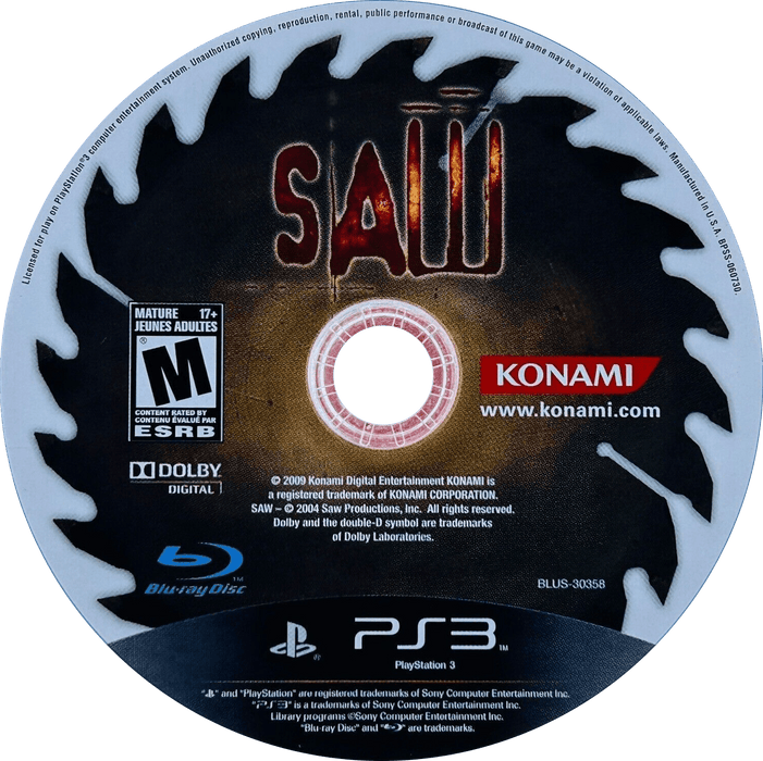 Saw (USATO) - PS3 (RESTART)