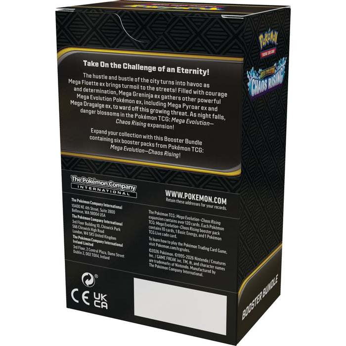 Pokemon Trading Card Game: Chaos Rising Booster Bundle Box