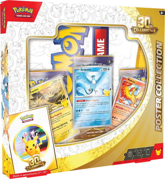 Pokemon 30th Celebration Poster Collection - EN