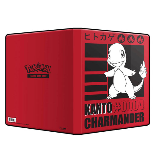 Raccoglitore Ufficiale Pokémon TCG Charmander 9 Tasche per Protezione Collezione Carte