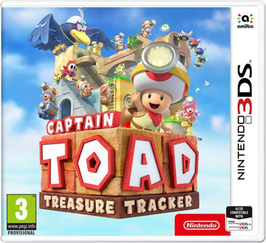 Captain Toad: Treasure Tracker (USATO) - Nintendo 3DS (RESTART)