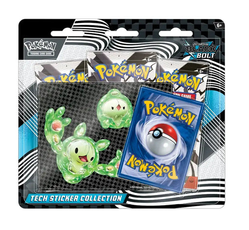 Pokemon TCG SV10.5 Black Bolt Tech Sticker Collection - Set Inglese