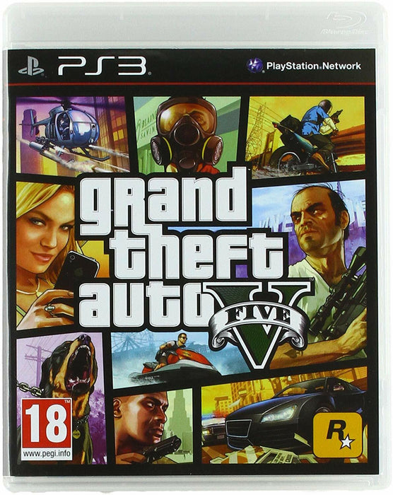 Grand Theft Auto V - PS3 (Usato)