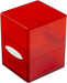 16009 - PORTA MAZZO - SATIN CUBE - GLITTER RED