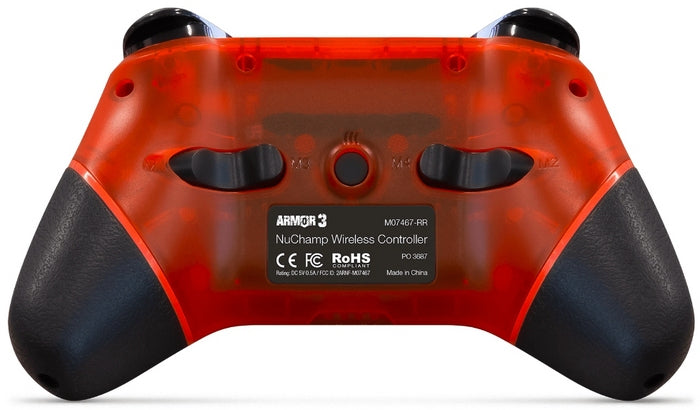 NuChamp Wireless Game Controller - ruby red - Switch