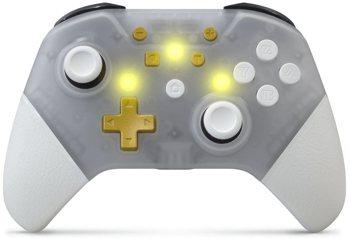 NuChamp Light Up LED Wireless Controller - clear - Switch