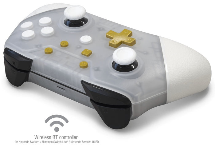 NuChamp Light Up LED Wireless Controller - clear - Switch