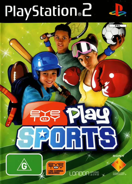 Eye Toy Play Sports (USATO) - PS2 (RESTART)