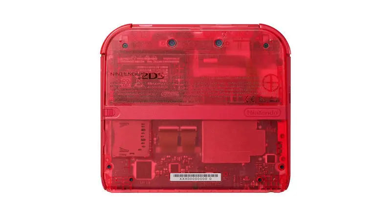 Nintendo 2ds Omega Rubin Edition Transparent/Red (USATO) (NO SCATOLA) - Nintendo 2DS (RESTART)