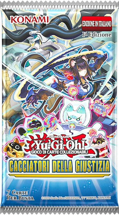 Yu-Gi-Oh! booster pack - Cacciatori della giustizia (ITA)