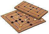 Mühle Classico: Gioco da Tavolo Strategico Pieghevole in Legno per 2 Giocatori