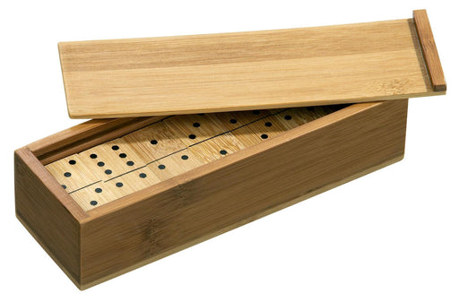 Philos 3265 Set Domino Classico Doppio 6 in Bambù Gioco da Tavolo